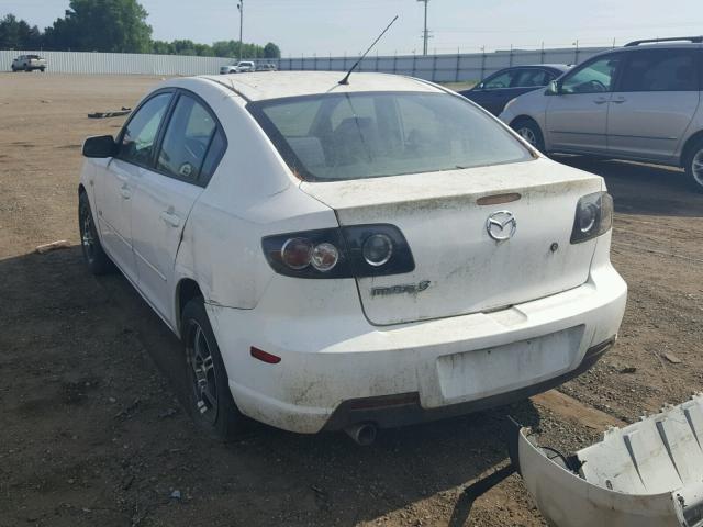 JM1BK324X71656988 - 2007 MAZDA 3 S CREAM photo 3