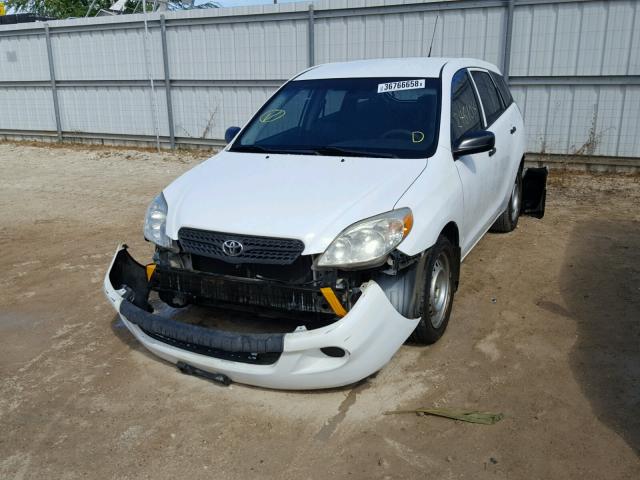 2T1KR32E27C646231 - 2007 TOYOTA COROLLA MA WHITE photo 2