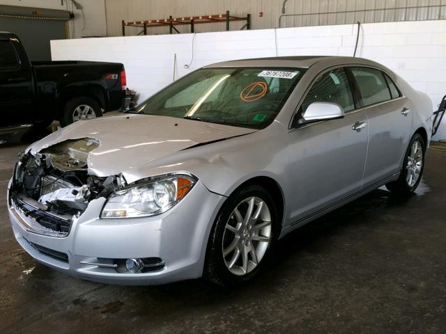 1G1ZG5E79CF107757 - 2012 CHEVROLET MALIBU LTZ 银色 照片 2