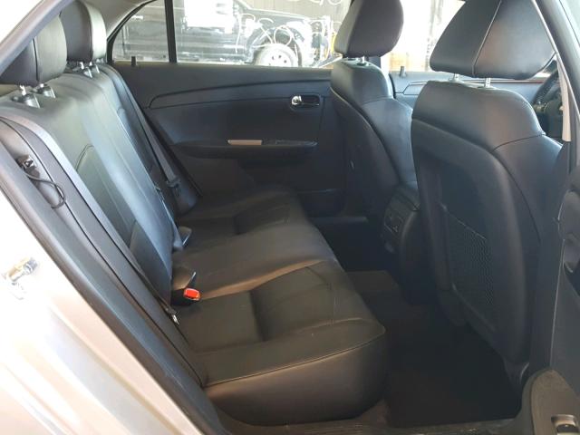 1G1ZG5E79CF107757 - 2012 CHEVROLET MALIBU LTZ 银色 照片 6