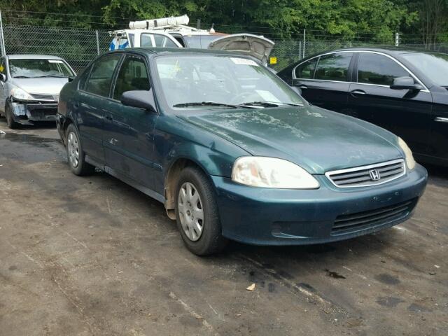 2HGEJ661XXH514032 - 1999 HONDA CIVIC BASE GREEN photo 1
