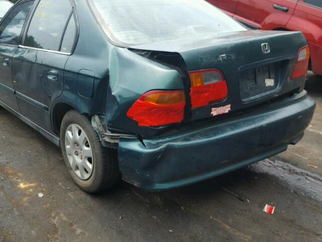 2HGEJ661XXH514032 - 1999 HONDA CIVIC BASE GREEN photo 9