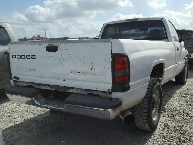 3B7KC2669YM235948 - 2000 DODGE RAM 2500 WHITE photo 4