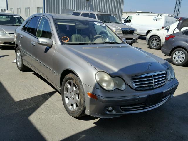 WDBRF54H66A915651 - 2006 MERCEDES-BENZ C GENERATI TAN photo 1