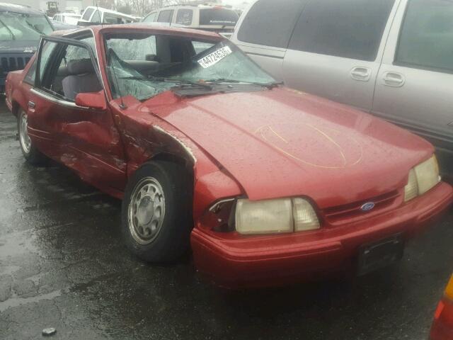 1FACP40M7PF144547 - 1993 FORD MUSTANG LX RED photo 1