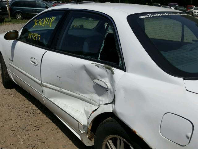 2G4WB52K1X1570776 - 1999 BUICK REGAL LS WHITE photo 9