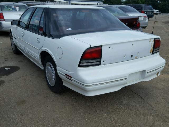 1G3WH54T5PD304254 - 1993 OLDSMOBILE CUTLASS SU WHITE photo 3