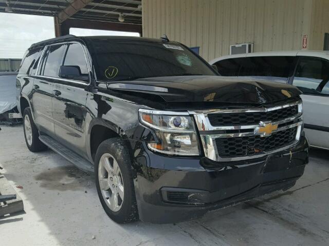 1GNSCHKC5GR160412 - 2016 CHEVROLET SUBURBAN C BLACK photo 1