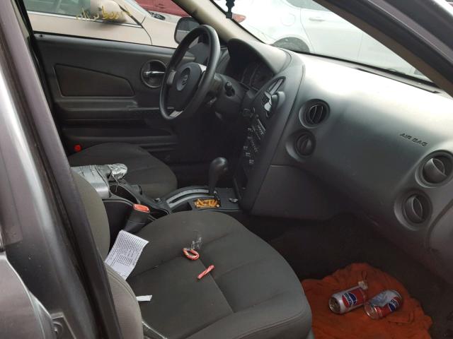 2G2WP522251185962 - 2005 PONTIAC GRAND PRIX GRAY photo 5