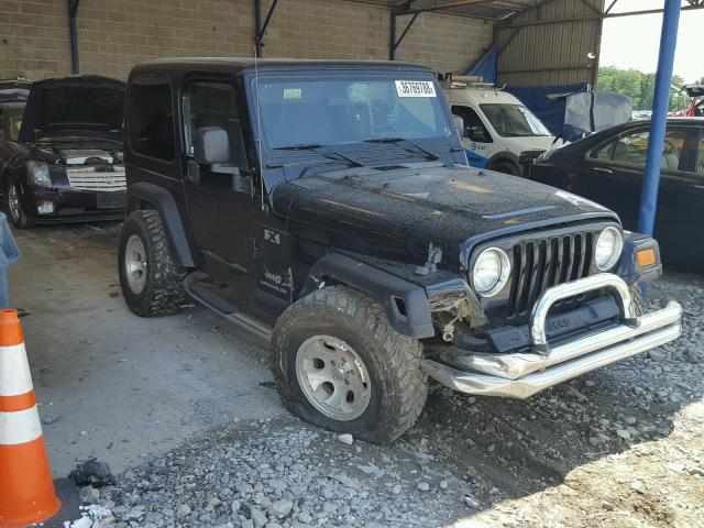 1J4FA39S75P386423 - 2005 JEEP WRANGLER X BLACK photo 1