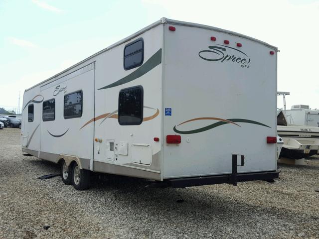 4EZTP322598093555 - 2009 SPRE CAMPER WHITE photo 3