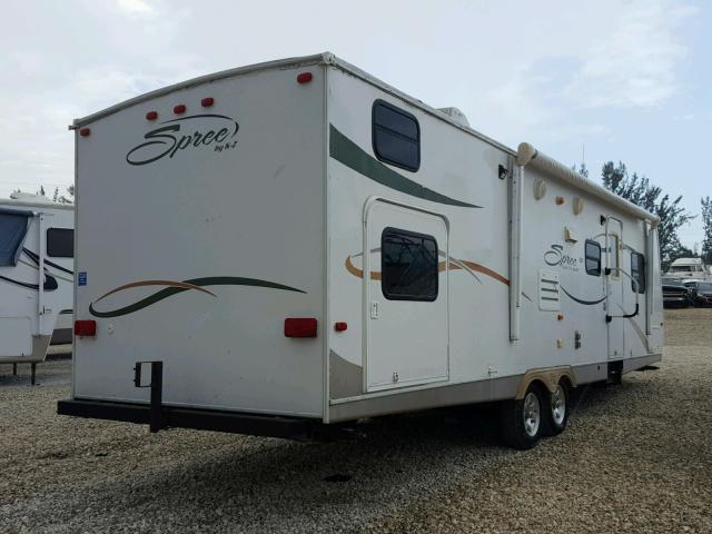4EZTP322598093555 - 2009 SPRE CAMPER WHITE photo 4