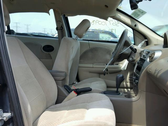 1G8AL58F07Z181070 - 2007 SATURN ION LEVEL RED photo 5