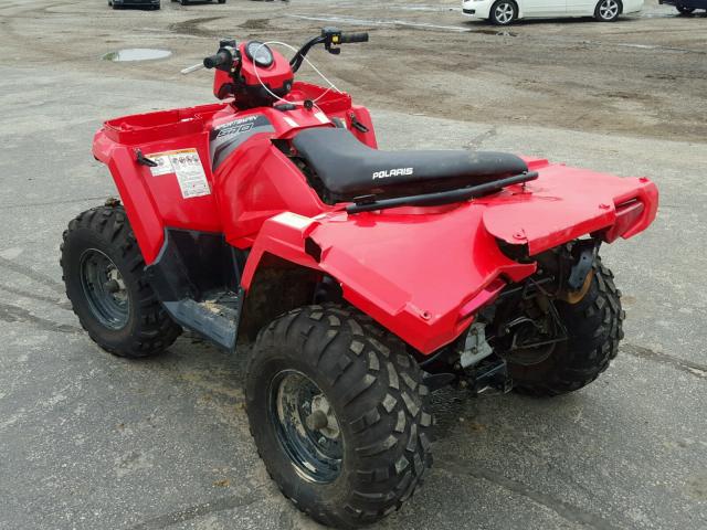 4XASEE570HA644155 - 2017 POLARIS SPORTSMAN 红色 照片 3