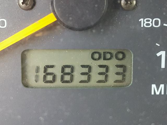 JF1SF6559YH727879 - 2000 SUBARU FORESTER S RED photo 8