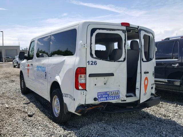 5BZBF0AAXHN851817 - 2017 NISSAN NV 3500 WHITE photo 3