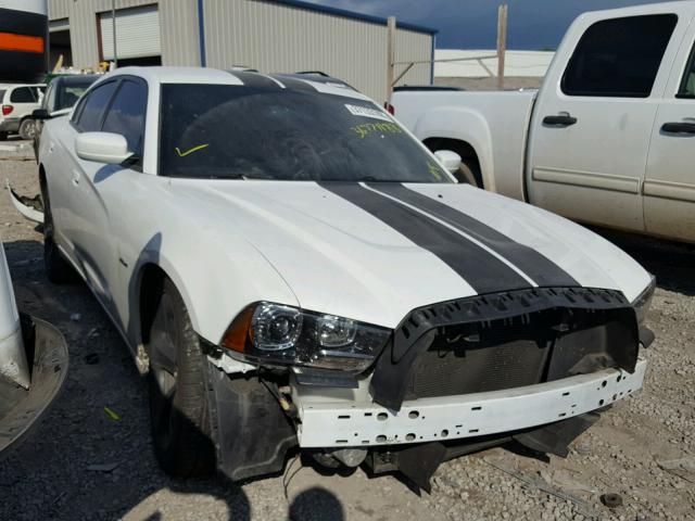 2C3CDXCT2EH143734 - 2014 DODGE CHARGER R/ WHITE photo 1
