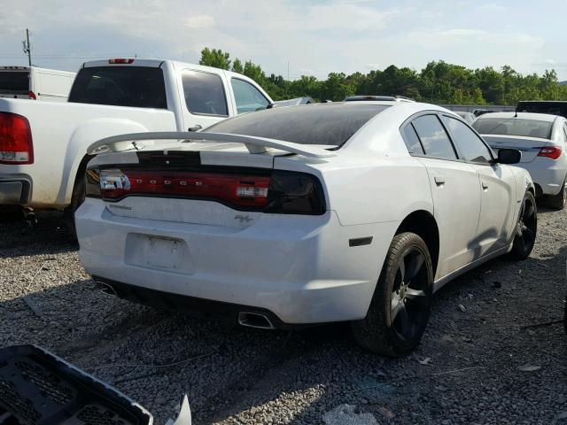 2C3CDXCT2EH143734 - 2014 DODGE CHARGER R/ WHITE photo 4