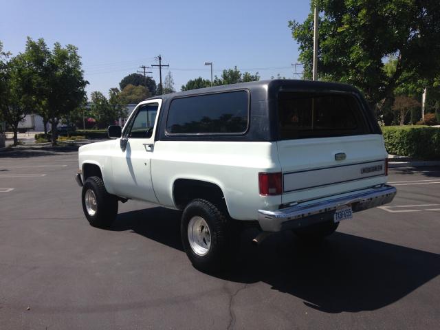 1G8EK18L1GF145442 - 1986 CHEVROLET BLAZER K10 WHITE photo 6