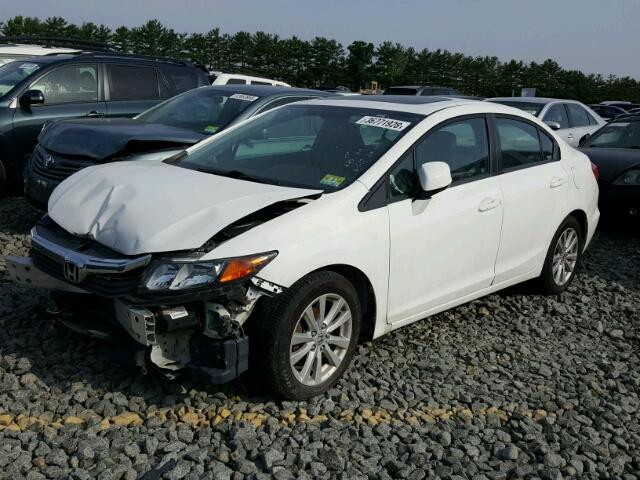 19XFB2F99CE308298 - 2012 HONDA CIVIC EXL 白色 照片 2
