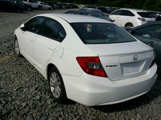 19XFB2F99CE308298 - 2012 HONDA CIVIC EXL 白色 照片 3
