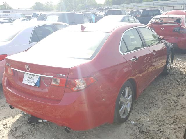 JH4CU2F66DC008387 - 2013 ACURA TSX TECH RED photo 4