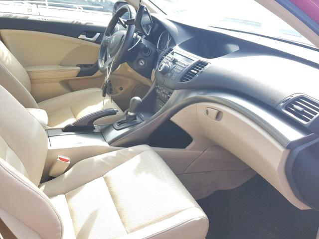 JH4CU2F66DC008387 - 2013 ACURA TSX TECH RED photo 5