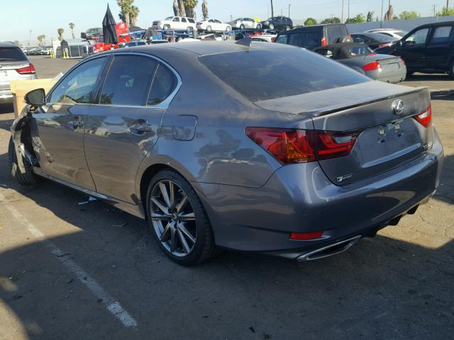 JTHBE1BL3FA014614 - 2015 LEXUS GS 350 GRAY photo 3