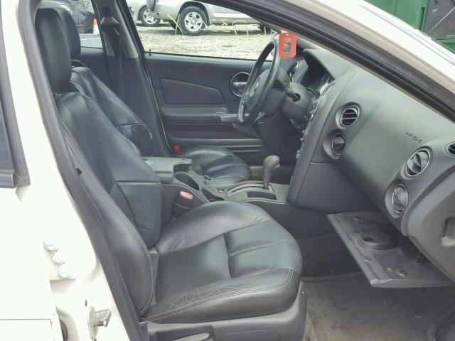 2G2WP552271111391 - 2007 PONTIAC GRAND PRIX WHITE photo 5