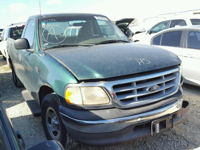 1FTZF1721XKA53954 - 1999 FORD F150 GREEN photo 1