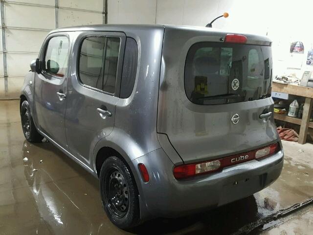 JN8AZ28R09T120292 - 2009 NISSAN CUBE BASE GRAY photo 3