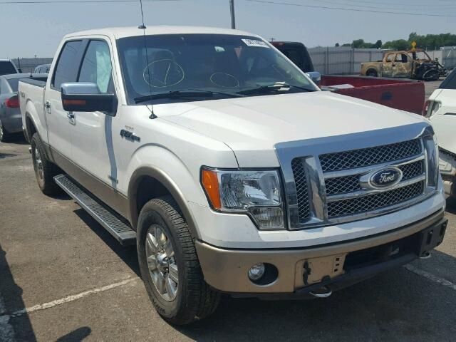 1FTFW1ET8CFA85768 - 2012 FORD F150 SUPER WHITE photo 1