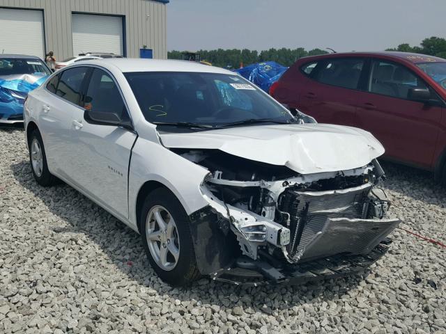 1G1ZB5ST4JF155292 - 2018 CHEVROLET MALIBU LS Ağ foto 1