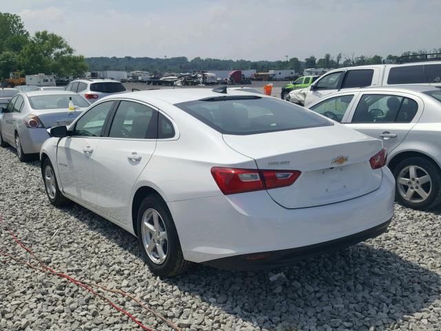 1G1ZB5ST4JF155292 - 2018 CHEVROLET MALIBU LS Ağ foto 3