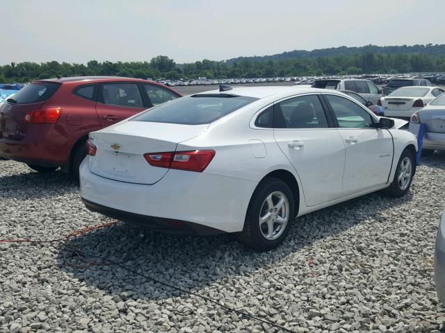 1G1ZB5ST4JF155292 - 2018 CHEVROLET MALIBU LS Ağ foto 4