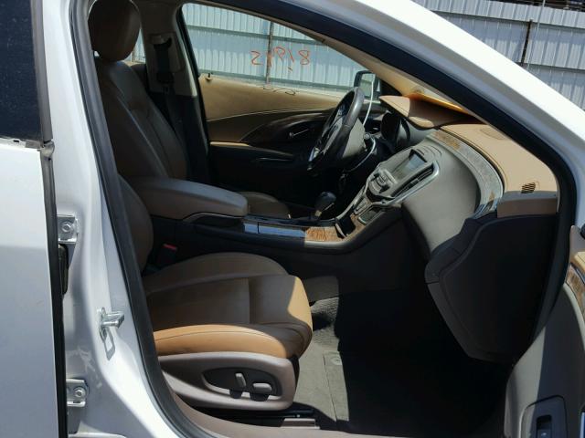 1G4GB5GR9EF286926 - 2014 BUICK LACROSSE 白色 照片 5