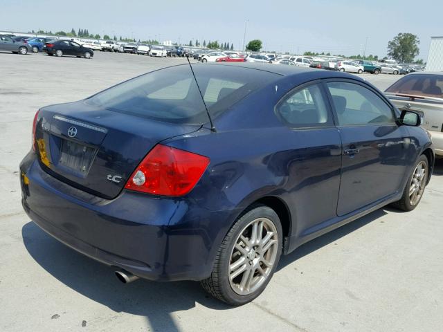 JTKDE167670147469 - 2007 TOYOTA SCION TC 蓝色 照片 4