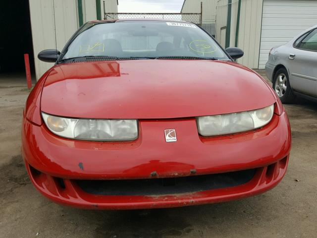 1G8ZF1283XZ170397 - 1999 SATURN SC1 RED photo 9