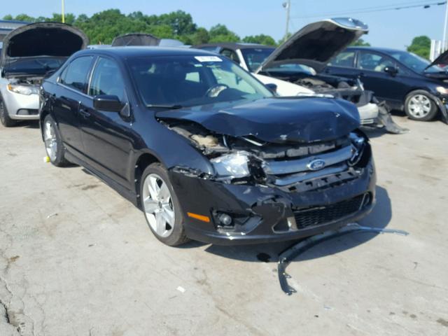 3FAHP0KC7BR209167 - 2011 FORD FUSION SPO BLACK photo 1