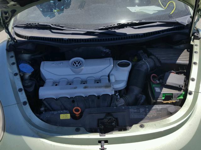 3VWSG31C06M410475 - 2006 VOLKSWAGEN NEW BEETLE 绿色 照片 7