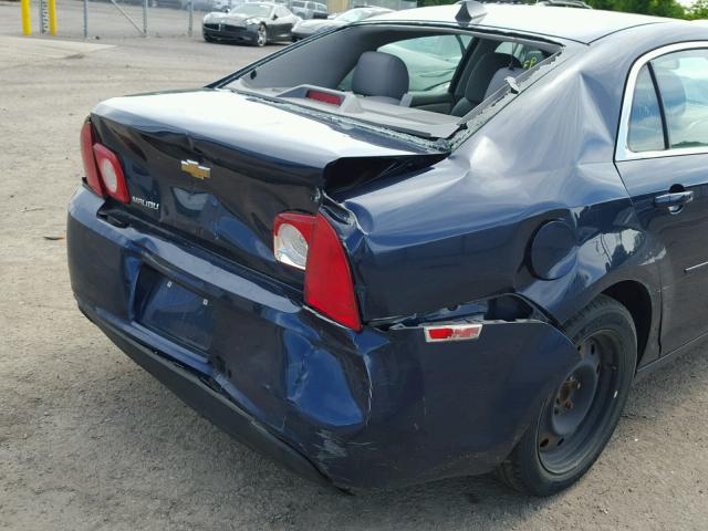 1G1ZB5E07CF259540 - 2012 CHEVROLET MALIBU LS BLUE photo 9