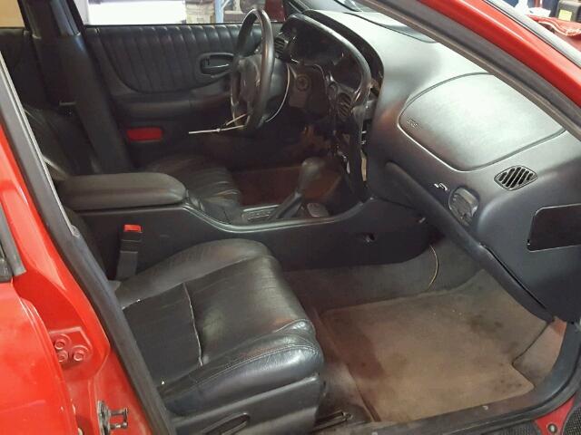 1G2WR52122F186101 - 2002 PONTIAC GRAND PRIX RED photo 5