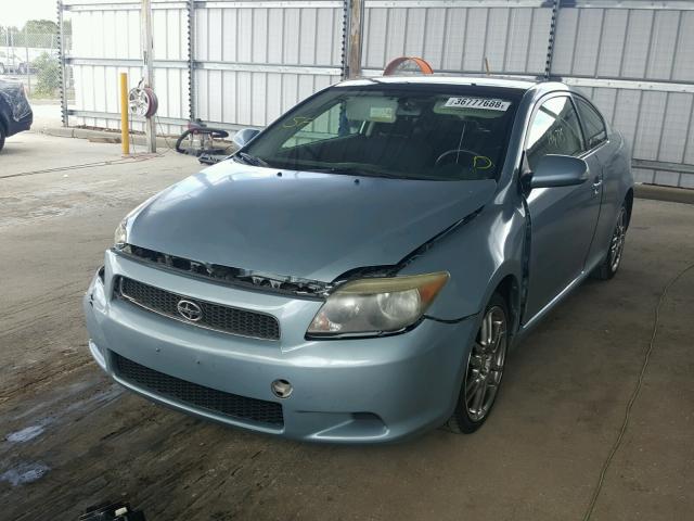 JTKDE177350013885 - 2005 TOYOTA SCION TC 蓝色 照片 2