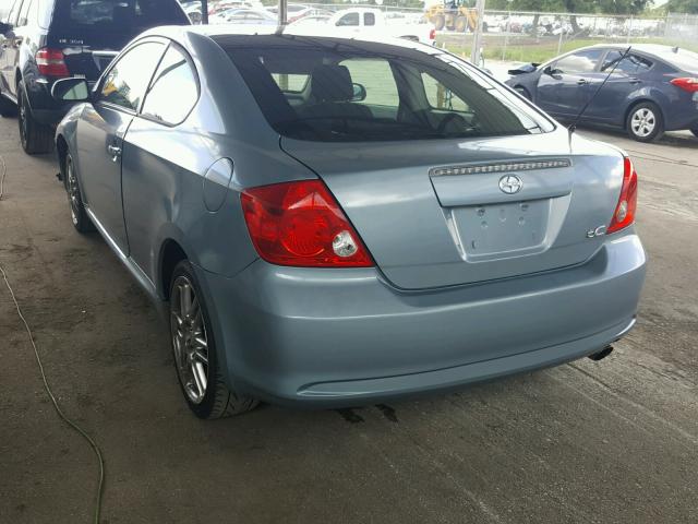 JTKDE177350013885 - 2005 TOYOTA SCION TC 蓝色 照片 3