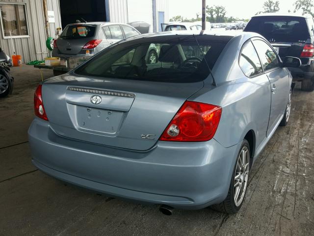 JTKDE177350013885 - 2005 TOYOTA SCION TC 蓝色 照片 4