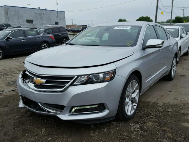2G1125S35J9146560 - 2018 CHEVROLET IMPALA PRE ნაცრისფერი ფოტო 2