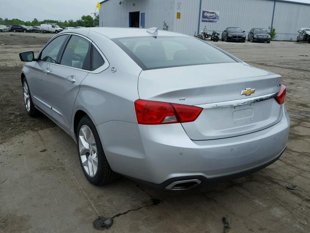 2G1125S35J9146560 - 2018 CHEVROLET IMPALA PRE ნაცრისფერი ფოტო 3