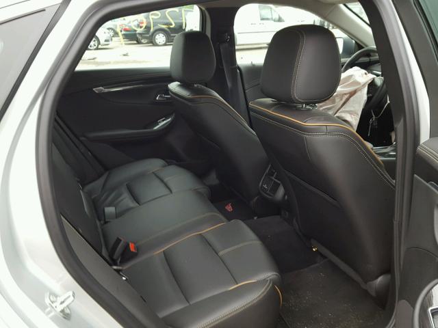 2G1125S35J9146560 - 2018 CHEVROLET IMPALA PRE ნაცრისფერი ფოტო 6