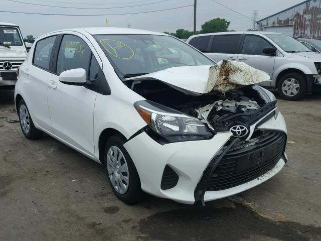 VNKKTUD33HA073534 - 2017 TOYOTA YARIS L WHITE photo 1