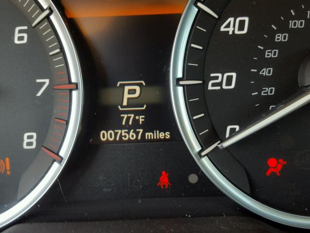 19UUB2F55GA010975 - 2016 ACURA TLX TECH MAROON photo 8